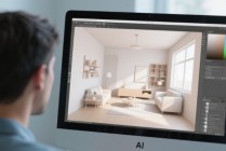 AI 室内软件如何快速生成餐厅 / 办公室效果图？