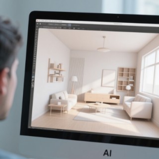 AI 室内软件如何快速生成餐厅 / 办公室效果图？