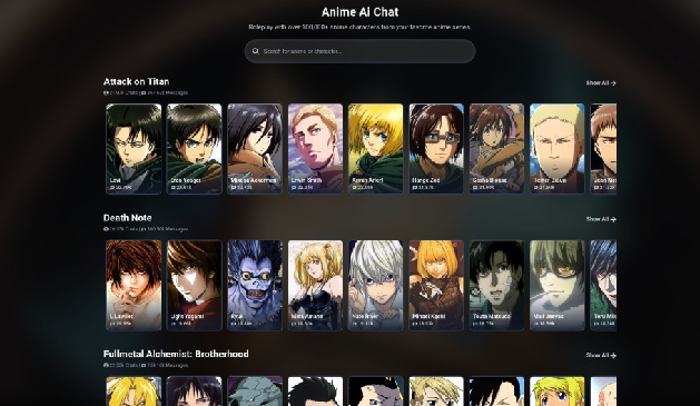 打破次元壁！Anime AI Chat创建专属AI动漫伙伴 Anime Chat AI动漫伙伴 跨次元互动 虚拟角色创建 人工智能聊天 第1张